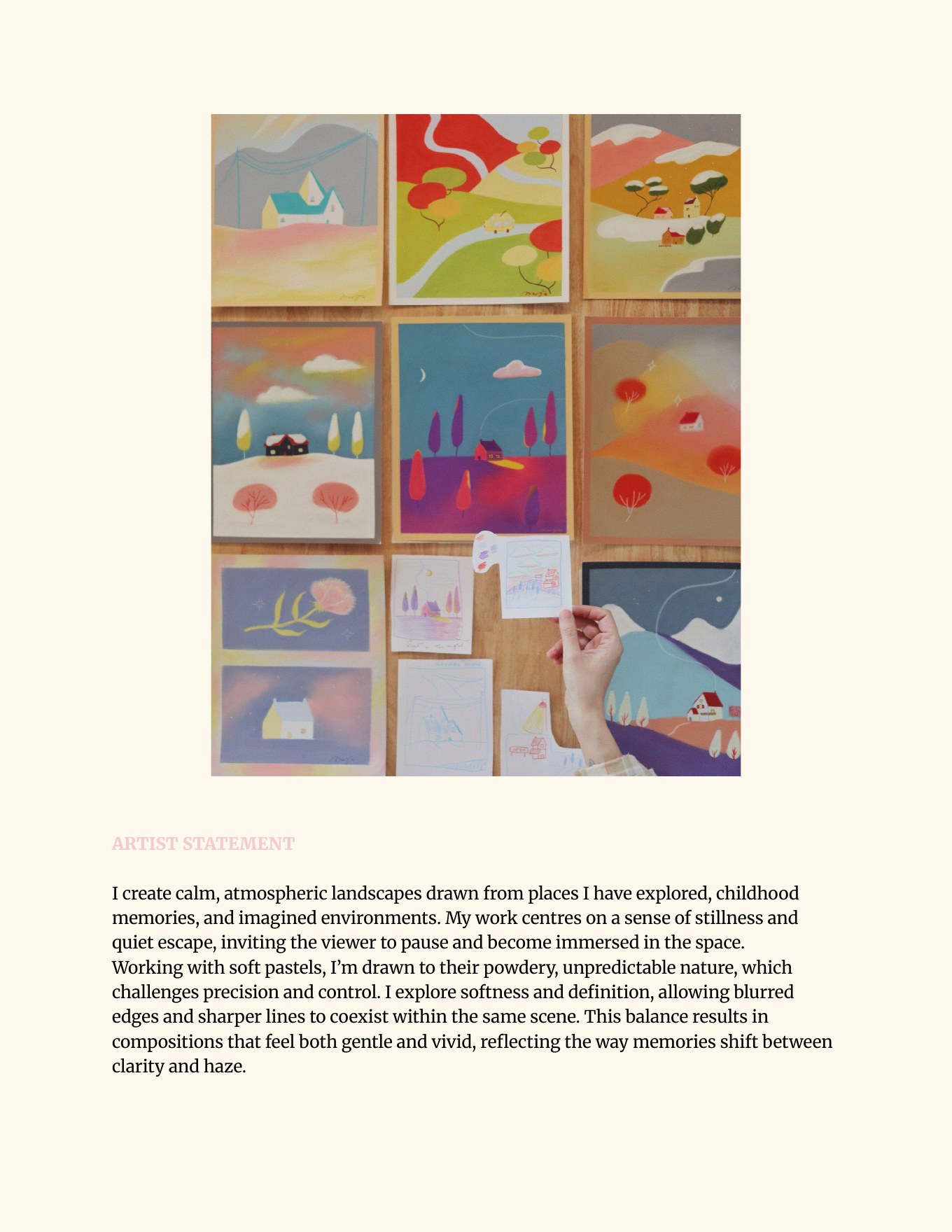 Marzia Kjellberg portfolio page 2